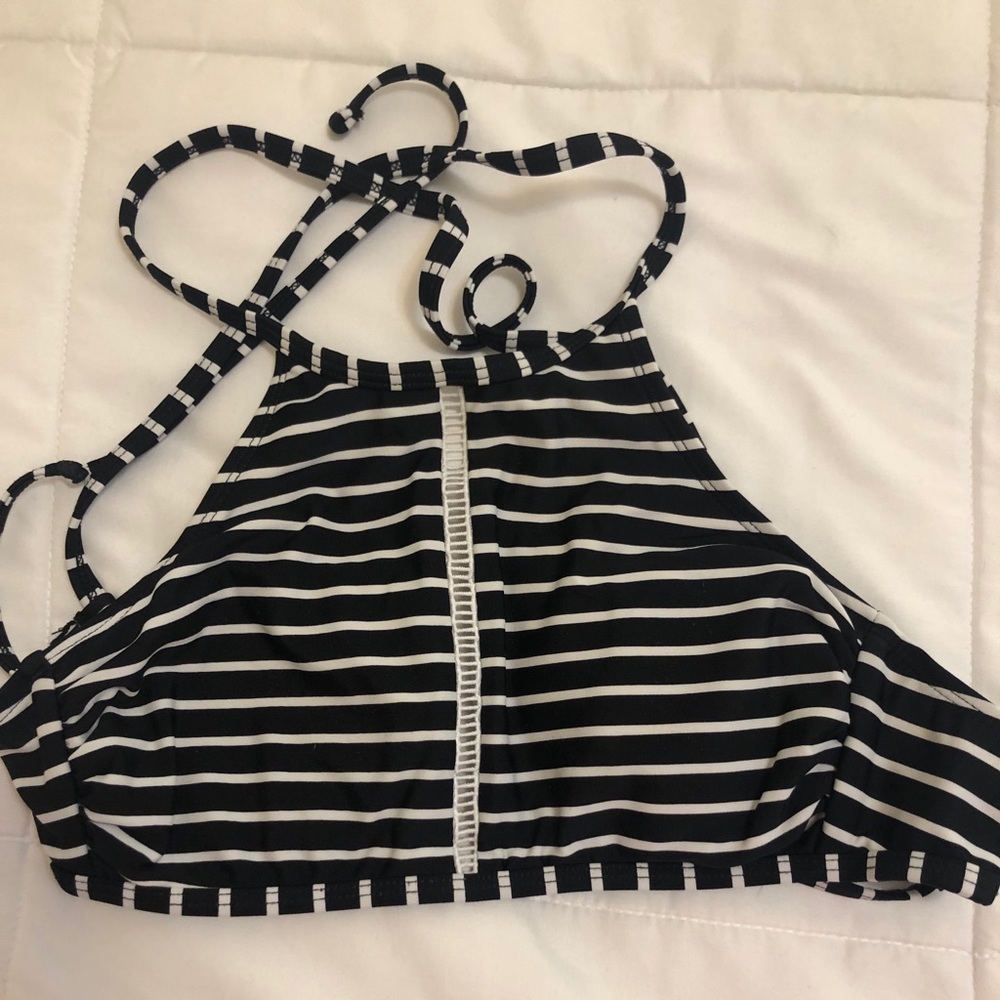 Swimsuit striped top